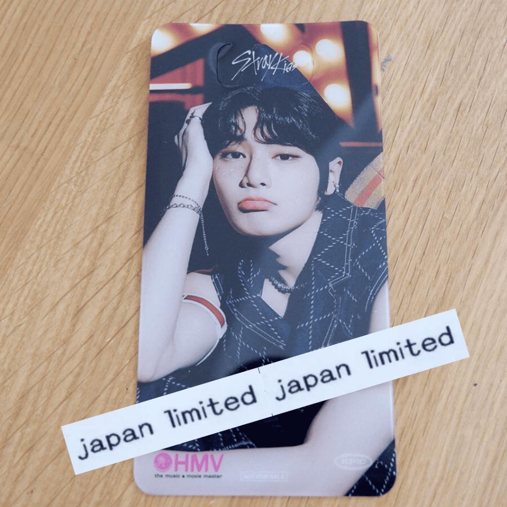 STRAY KIDS JAPAN CIRCUS OFFICIAL PHOTO CARD A B STANDARD FC ver. TOWER RECORDS HMV FC UNIT STAY