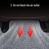 Compatible with 2018 Infiniti QX50: Full Set of Silk Loop Car Floor Mats