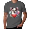 Chihuahua Dog Portrait Tshirt Novelty Print Casual Tee Shirt