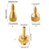 Heavy Duty Steam Cleaner Nozzle  Male Screw Type Surface Brass Nozzle for Washing Machine Air Conditioner Cleaning