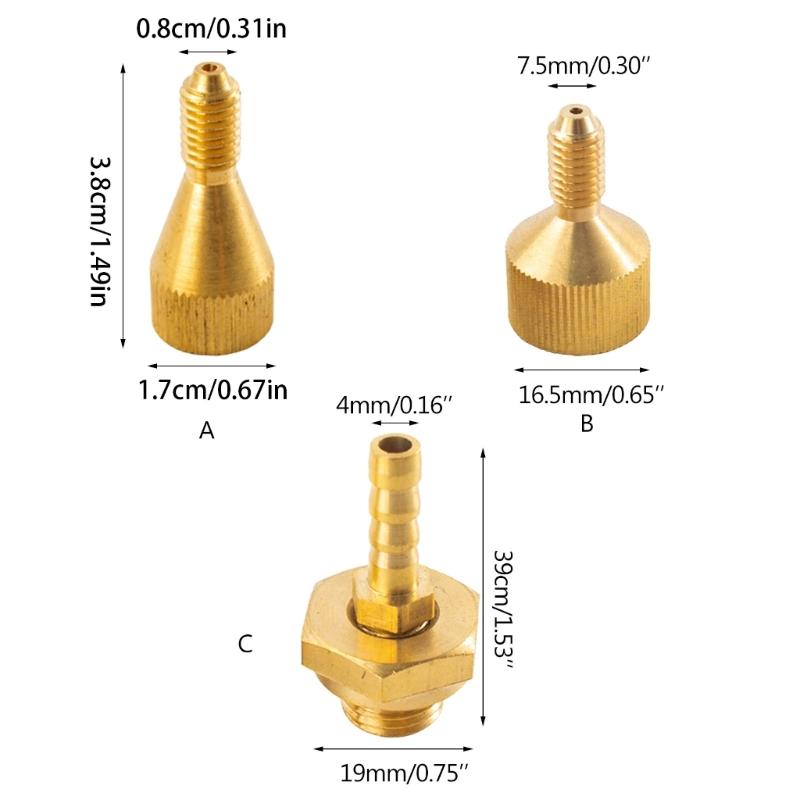 Heavy Duty Steam Cleaner Nozzle Male Screw Type Surface Brass Nozzle for Washing Machine Air Conditioner Cleaning