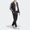Adidas Originals Essentials+ Made With Hemp Solid Logo Joggers Men Bottoms Black HR8616
