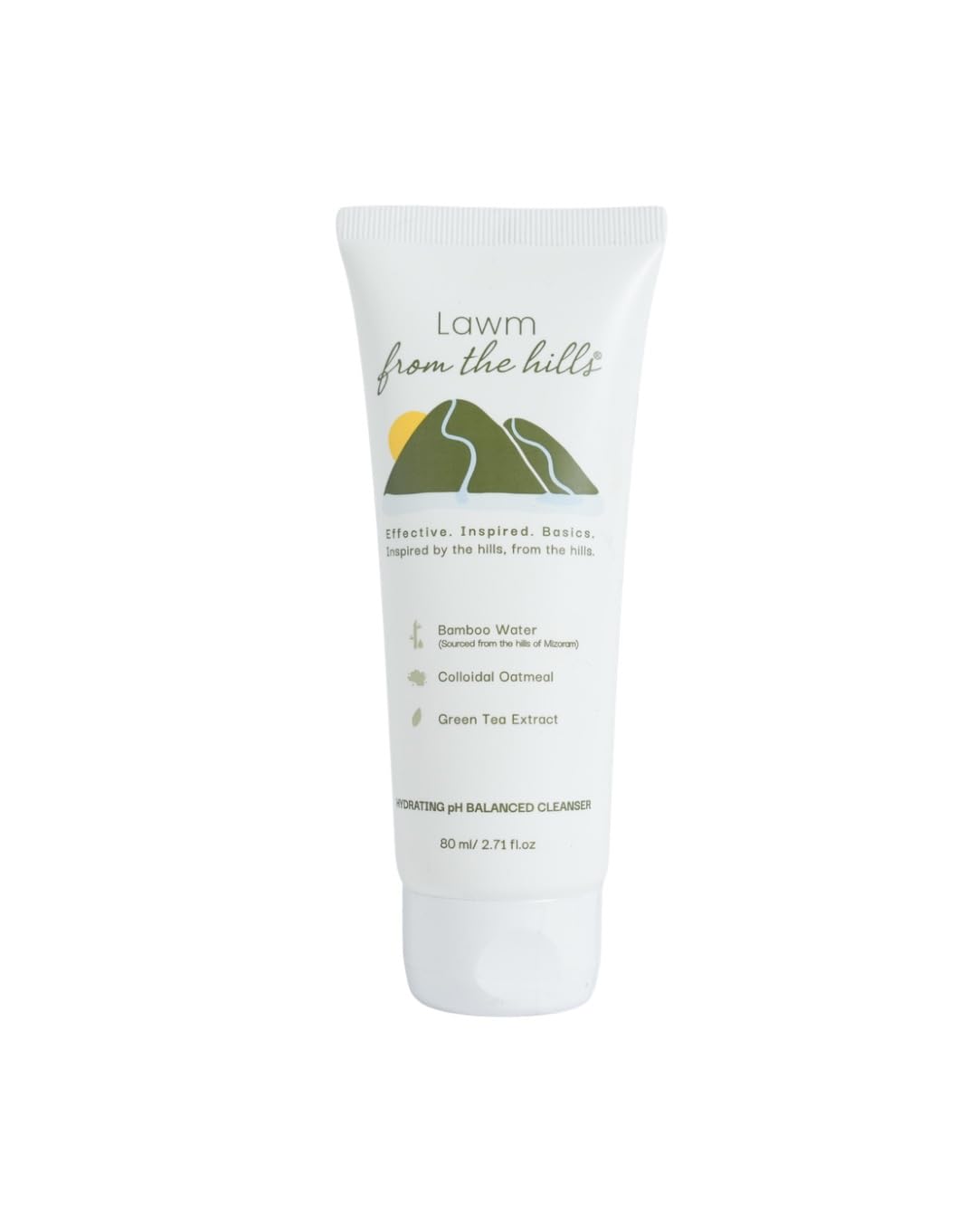 Lawm from the hills Gel Cleanser 80ml Hydrating pH Balanced