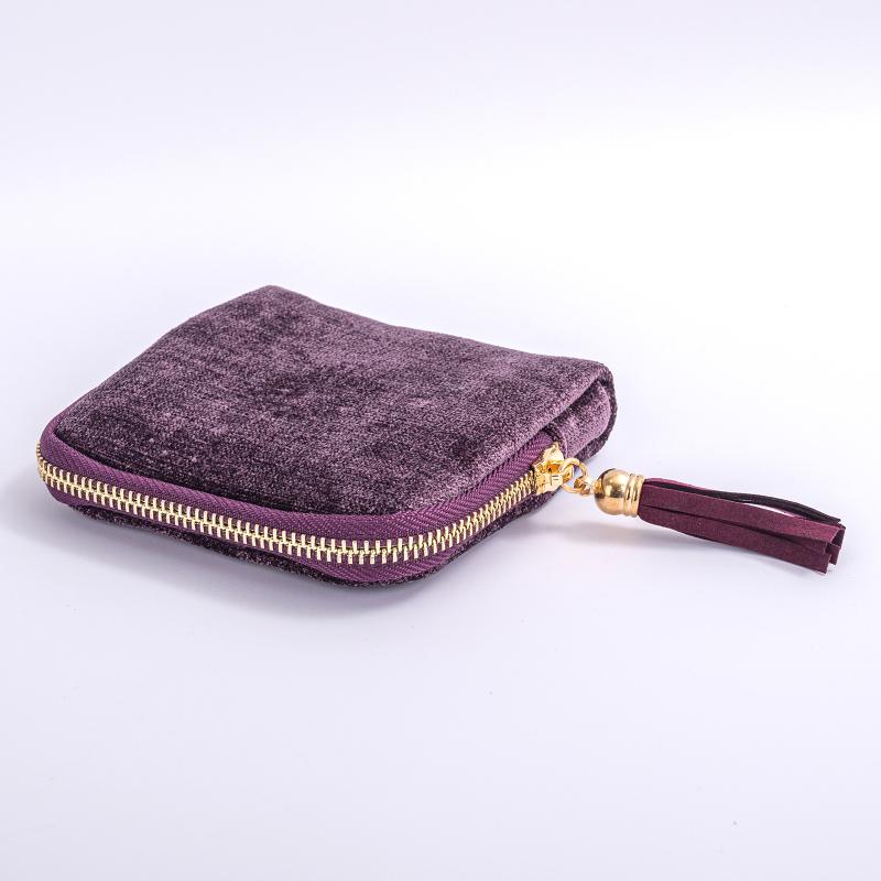 Jewelry Storage Bag With Tassel Pendant Multi Layer Lining Ring Necklace Packaging Large Capacity Travel Bracelet Storage Pouch