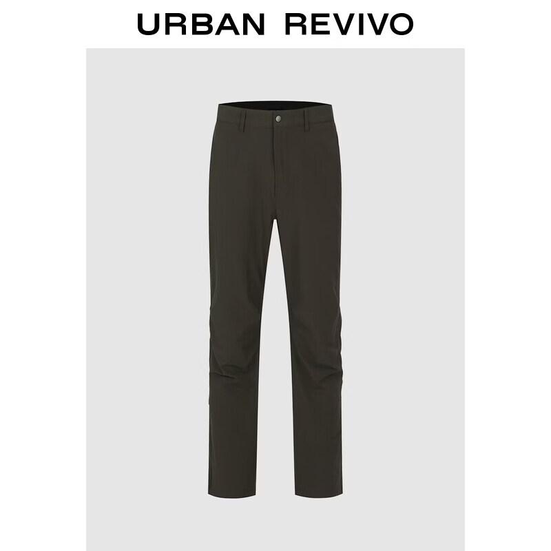 Men s Functional Pleated Straight-Leg Workwear Pants 29