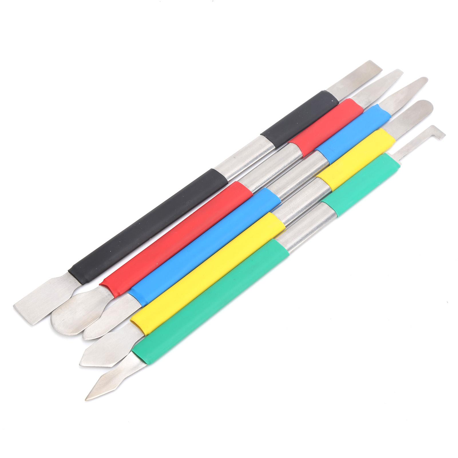 

5 шт. нож для снятия клея с процессора, ручной инструмент для снятия стекла и задней крышки TE020