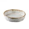 Kiln Changes Ceramic Deep Plate Thick Soup Plate Salad Bowl Pasta Bowl Restaurant Molecular Cuisine Specialty Tableware