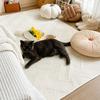 Pure Cotton Nordic Simple Cotton Washed Cotton Floor Mat Household Living Room Carpet Bedside Mat Tatami Mat