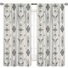 Print Window Curtain  Rustic Retro Bull Skull Native  Boho Design  Pattern Window Treatments For Bedroom Living Room Kitchen