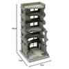 TOMYTEC 1/144 DioColle Combat Series DCM02 Destroyed Building A Pre-painted Plastic Model 311850