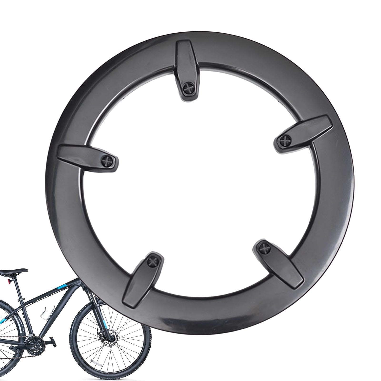 

Joiozcon Bicycle Chain Guard,Bicycle Chain Cover,Shock Resistant Bicycle Chainwheel Protector Chain Ring Guard,Practical Bicycle Please refer to the description