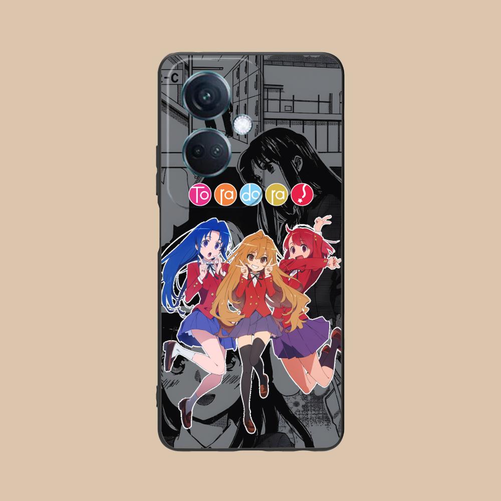 Anime Toradora Mobile Cell Phone Case for OPPO Find X9 X8 X7 X6 X5 X3 X2 Plus s Pro Ultra Lite Colorful Printing Cover Pretty