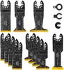 Multitool Electric Saw Blade Set for Woodworking and Metal Cutting