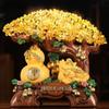 Golden Toad Attraction Wealth and Happiness Ornament Crystal Wealth Tree Gourd Money Shaker Tree Opening Decoration Gift