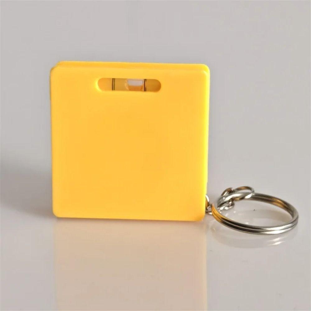 Multifunctional 1M Retractable Ruler Keychain Steel Tape Measure New Mini Measure Tape
