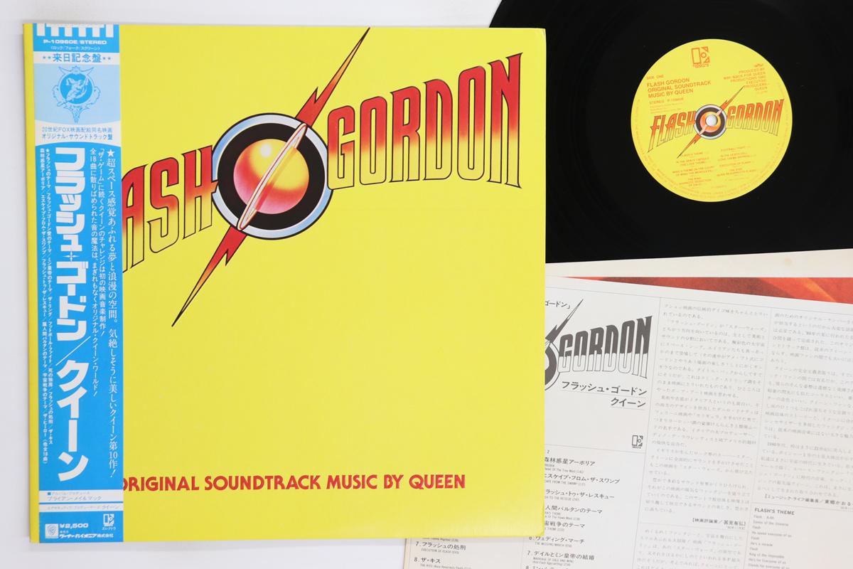 

LP Пластинка QUEEN Flash Gordon P10960E ELEKTRA 1980 Япония Оби Рок Б/У