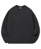 RANDOMOFF [Unisex] Réserve Cable Over Fit Knit [Charcoal]