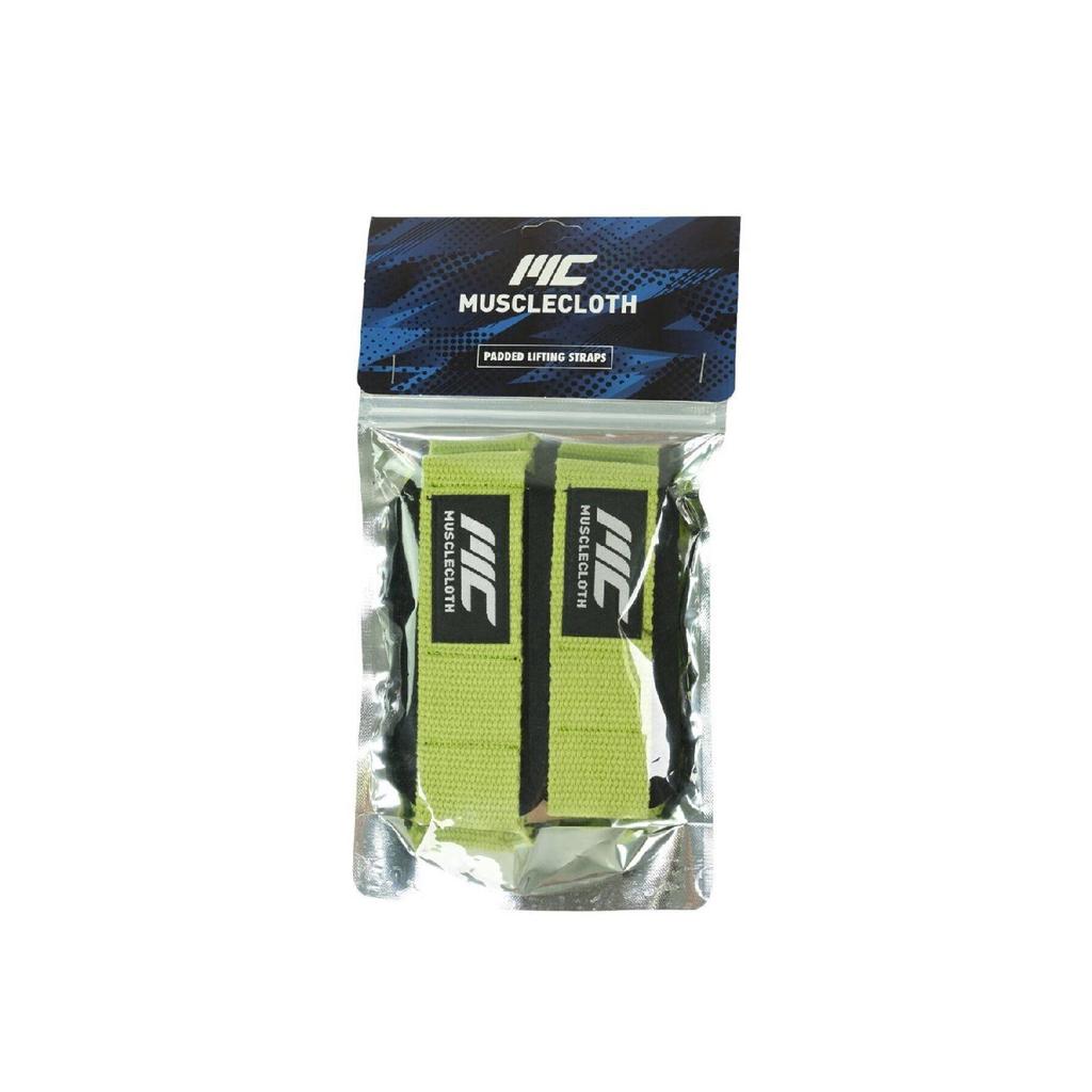 Padded Lifting Straps Black 2 Pack