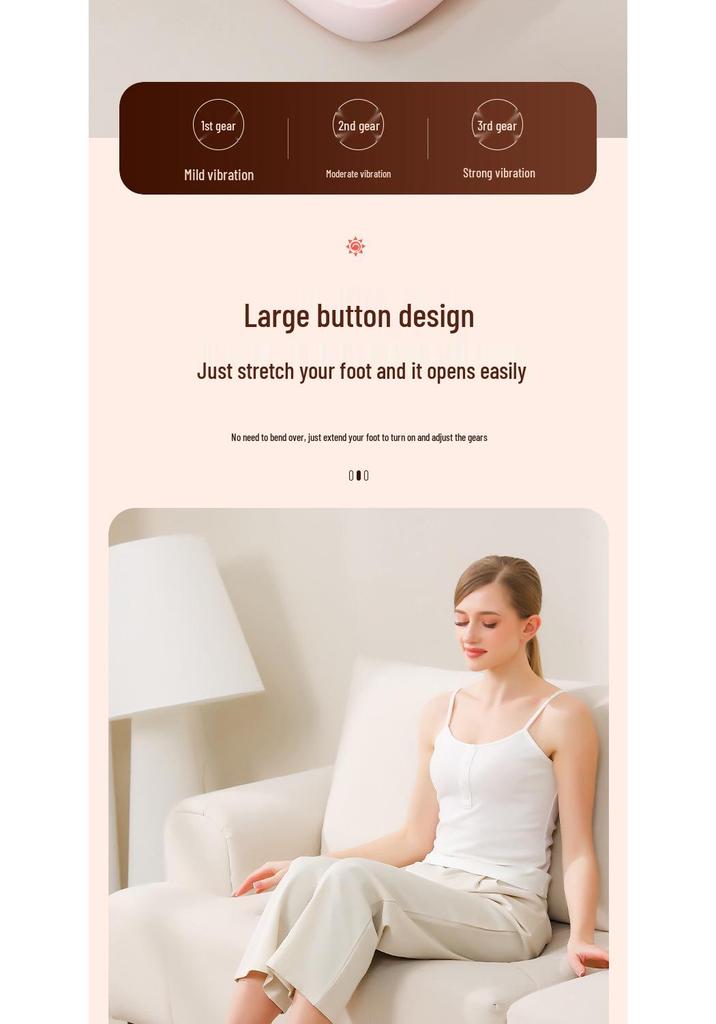 Automatic Electric Foot Massager: Home Kneading & Vibration Spa Machine