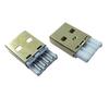 Gold-Plated USB Micro Type-C Connector: High-End Keyboard, Flash Drive, Headphone Amplifier, Mobile Phone Data Cable.