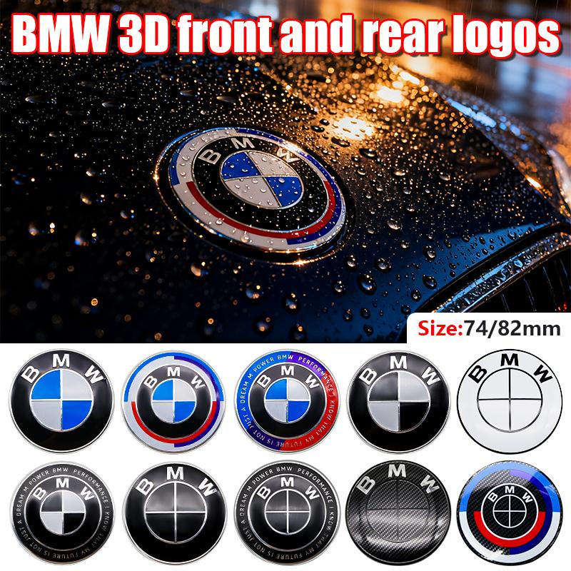 DSJW3 ABS Original Replacement Car Front Grille Badge Replacement Trunk Car Logo Badge For BMW X3 X4 F39 F48 G01 E84 Car Modification