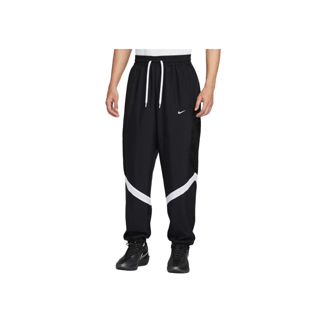 Nike Mid-Rise Drawstring Casual Pants Men Bottoms Black HV3366010 M