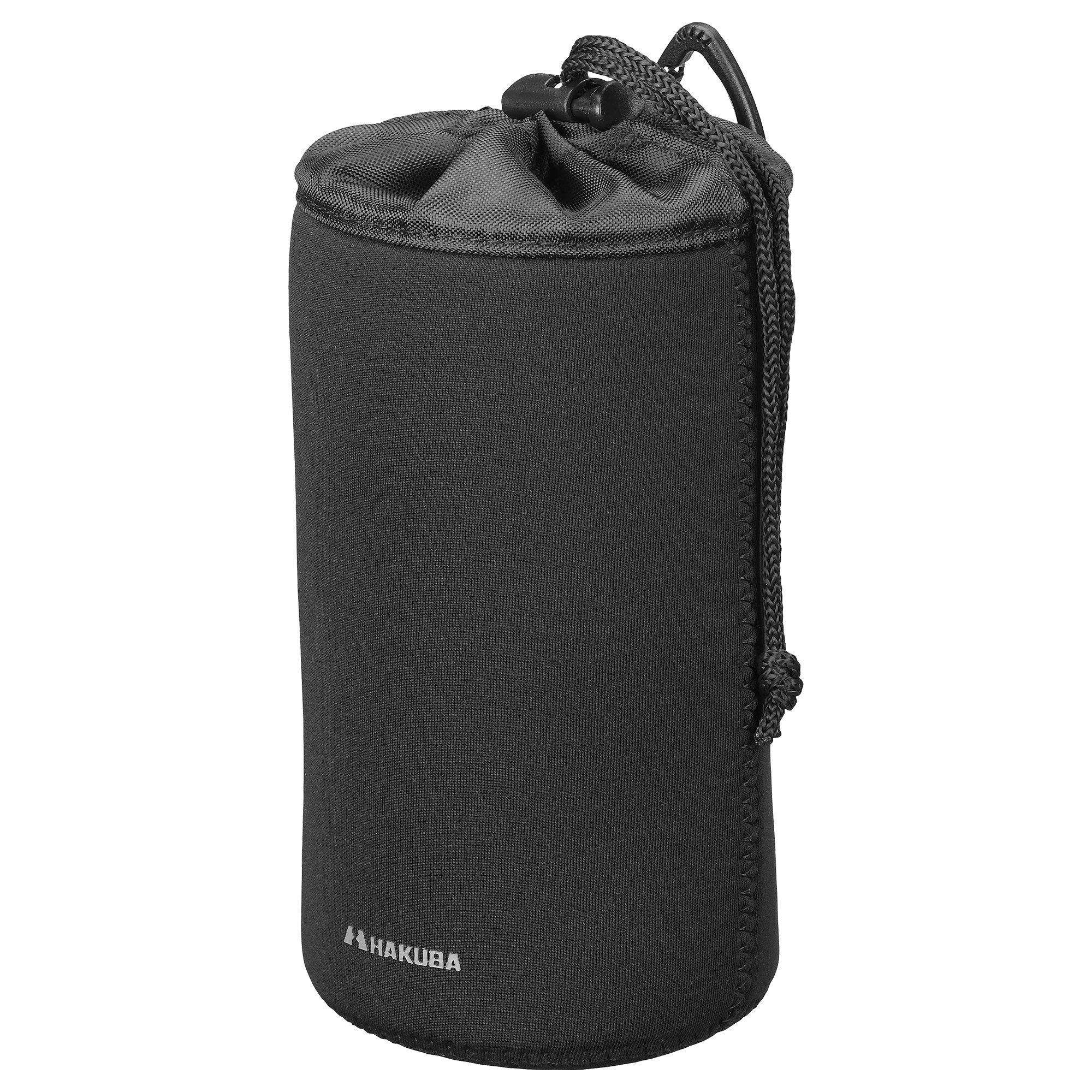 

Hakuba Slim Fit 02 Replacement Lens Lens Case, Pouch, 90-170mm, Black, KLP-S02-9017 чорний