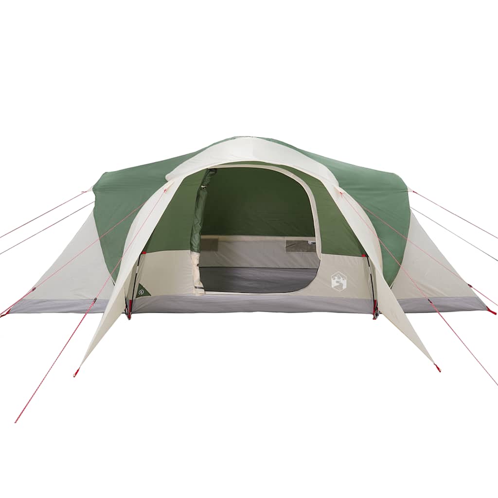 Vidaxl Family Tent, 6-Person, Dome, Green, Waterproof