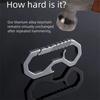 Lightweight Car Key Chain Special Shapes Men's Outdoor Keyring Bottle Opener Keychain  Men
