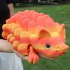3D Printed Hedgehog Figurine Movable Joints Simulated Hedgehog Stress Relief Fidget Toy Home Office Desktop Decoration Ornament