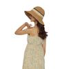 Japanese-style wide-brimmed straw hat for summer, beach fashion, vacation sun hat, handmade versatile fisherman hat, sun protection bucket hat for