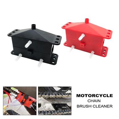 Motorcycle Accessories Chain Cleaning Machine Kit Brush Gear Cleaner Tool For Motorbike Chains Lube Device Lubricating Accessory