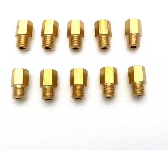 10x Hex Style Main Jets for Mikuni VM TM TMX Carb 300 310 320 330 340 350 360 370 380 390