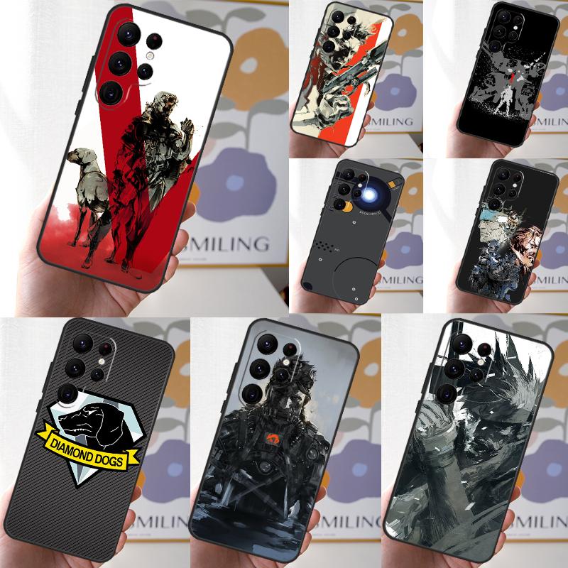 Metal Gear Solid Case For Samsung Galaxy S24 Ultra S23 S22 S20 S21 FE Note 10 20 Ultra S8 S9 S10 Plus Cover