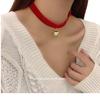 Love Collar Women's Neckband Collar Chain Men's Collar Choker Necklace Sexy Collarbone Chain Neck Couple Necklace