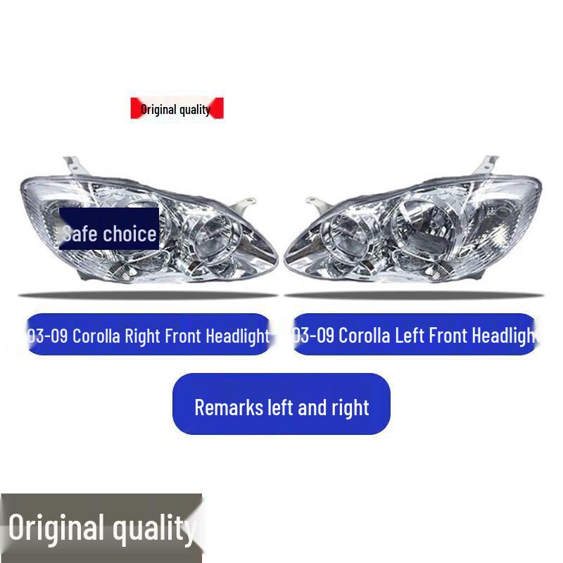 

Compatible Headlight Assembly for 2002-2017 Toyota Corolla/Camry (High/Low Beam, Lampshade) Driver s Side (Left) - Single Unit
