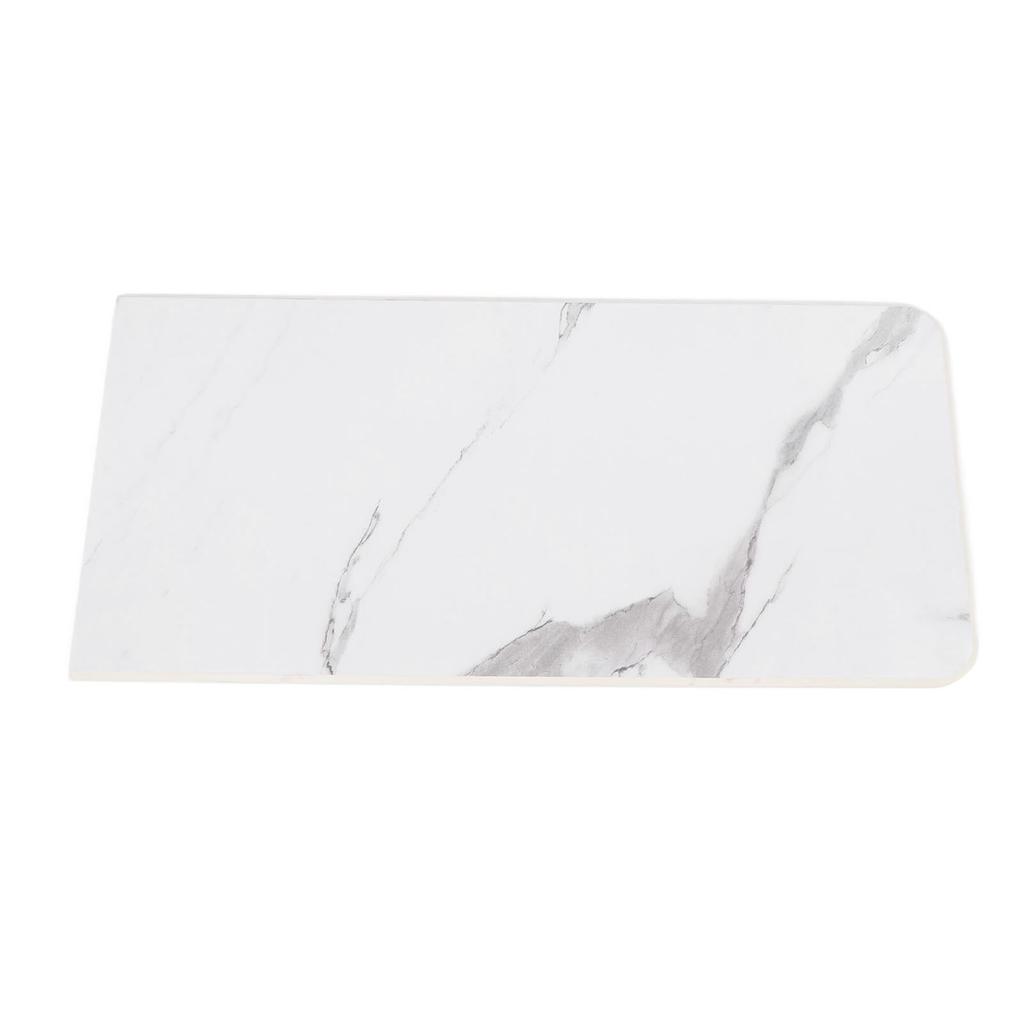 30.7 X 14.2in RV Rectangular Table Top Marbled Texture High Hardness Resin Polymer Dinning Tabletop For RV Yacht