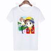Cute T-Shirt Cartoon Graphic Tshirt Marmalade Boy Tee 90s Women T-Shirts Manga Short Sleeves Japanese Anime Streetwear