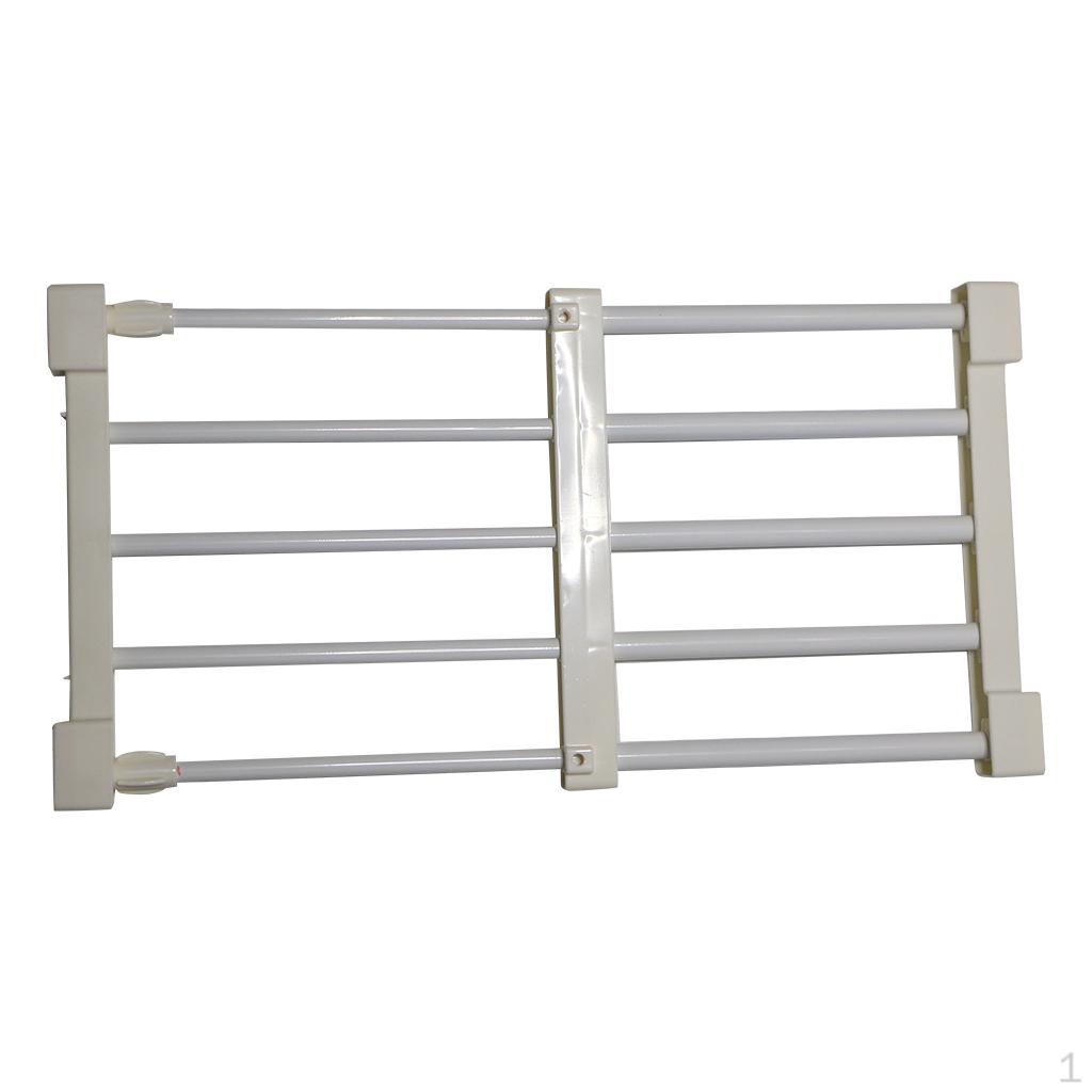 Adjustable layered separator wardrobe kitchen bathroom storage rack clothing racks toy