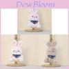 Plush Bunny Keychain With Pp Cotton Filling For Kids And Adults