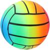 Inflatable Rainbow Volleyballs Outdoor Inflatable Beach Ball PVC Volleyball Decorative Sports Ball Swimming Pools Party Favor