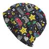 Cool Winter Warm  Knitting Hats Adult Unisex Japan JoJos Bizarre Adventure Anime Skullies Beanies Caps Unisexga Bonnet Hats