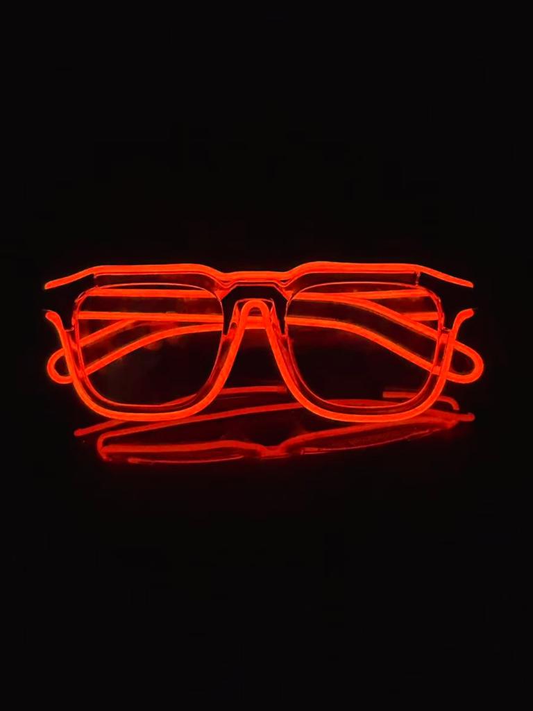 Wireless EL luminous glasses LED pixel sunglasses for KTV bar disco concert party flash atmosphere trendy