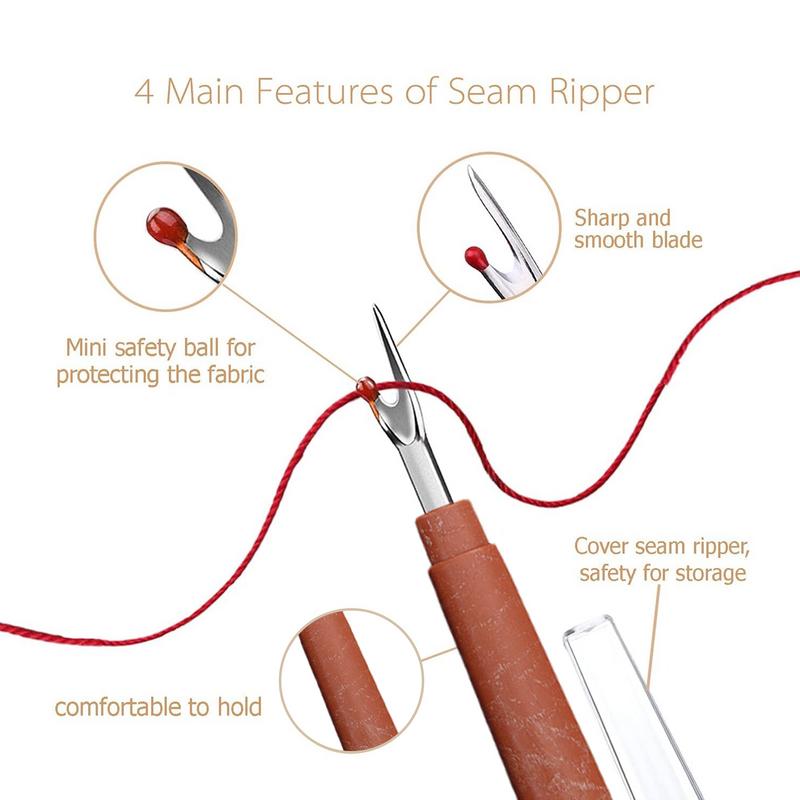 Seam Rippers Sharp Sewing Seam Thread Remover Cutter Stitchs Unpicker Stitchs Removal Knife Tools For Sewing And Needle Craft