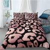 Colorful Leopard Print Duvet Cover Twin Size Safari Cheetah Print Comforter Cover Africa Animal Bedding Set For Girl Boys Teens
