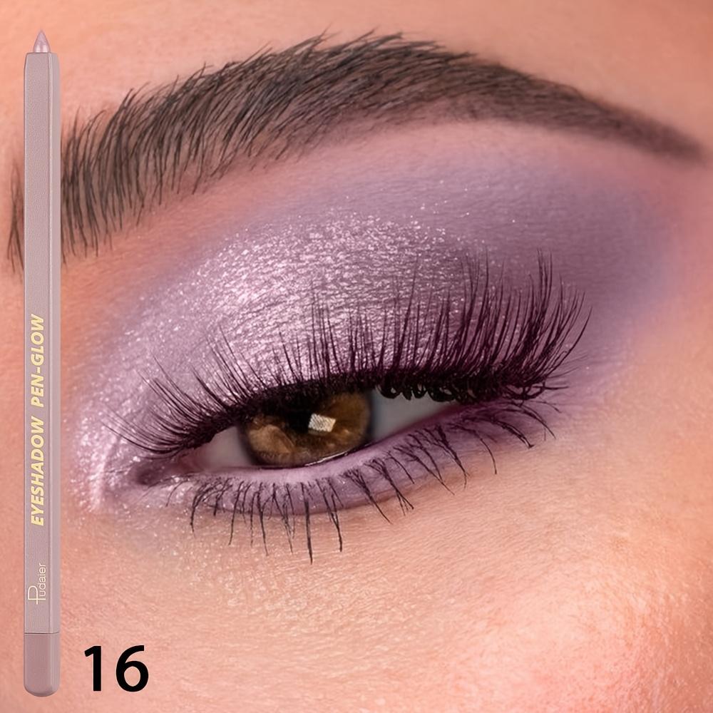 

Набор теней-карандашей Pudaier из 19 цветов, Стойкие водостойкие матовые и мерцающие оттенки, Легко растушевываются и наносятся, Универсальный макияж для начинающих и вечеринок