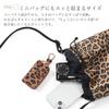 Key Leopard Pink [Blanc Pomme] Case, Print, Women's, Compact, Stylish, Cute, bp-2022