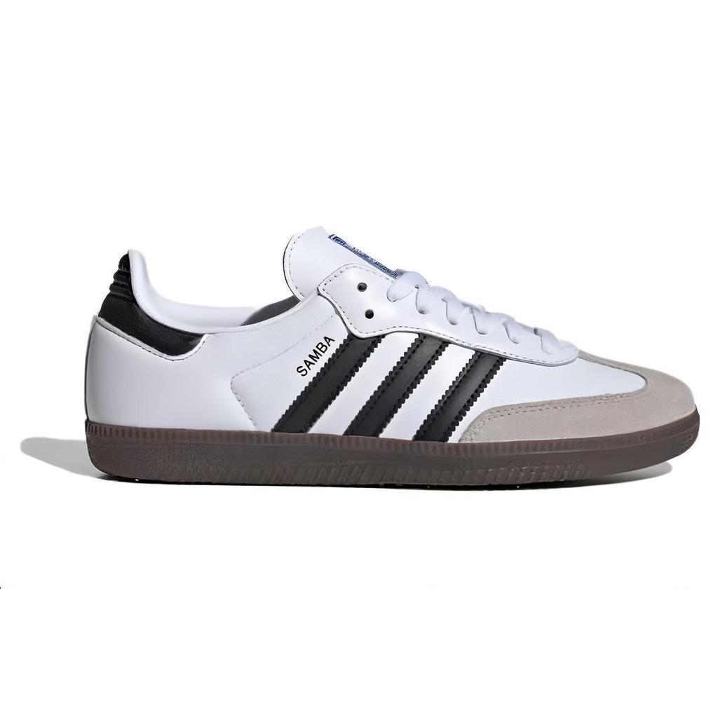 adidas Samba OG Beyaz Şeffaf Granit Kadın Spor Ayakkabıları Bulut-Beyazı Çekirdek-Siyahı IG9030
