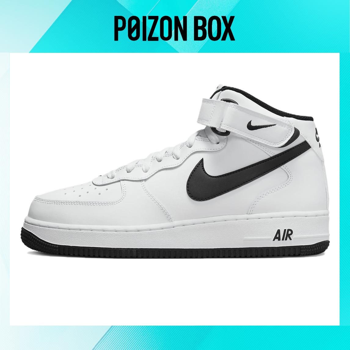 

кроссовки Nike Air Force 1 Mid White Black (2023) DV0806-101