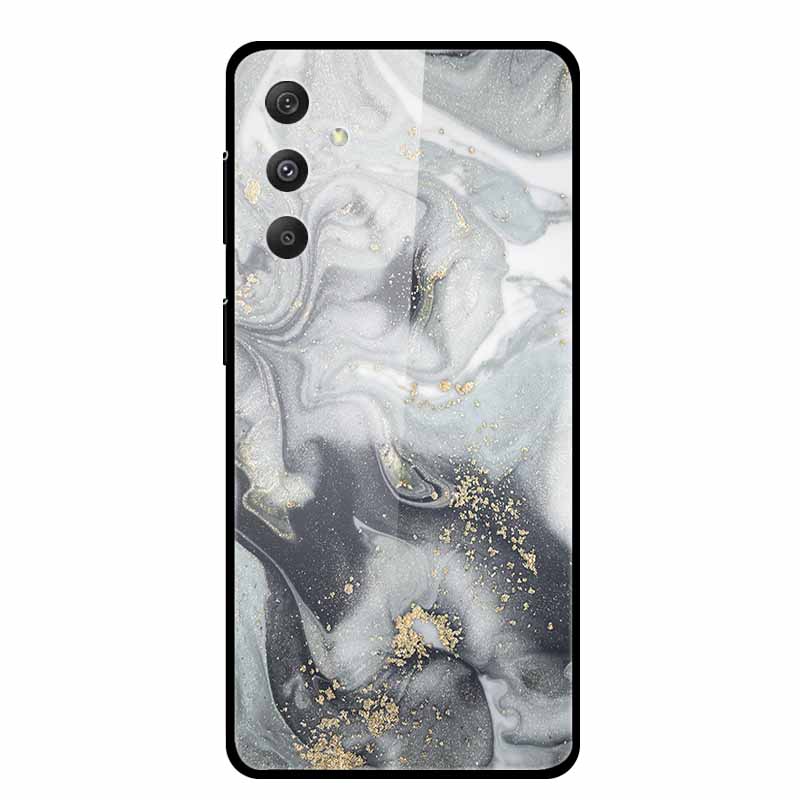 For Samsung Galaxy M54 M34 M14 Case Luxury Tempered Glass Back Cover Hard Case Samsung Galaxy M 54 Capa Fundas Coque Colorful